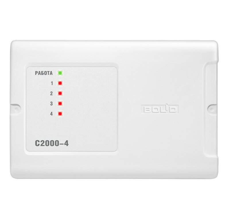 Блок приемно-контрольный охранно-пожарный С2000-4 Болид (Bolid)
