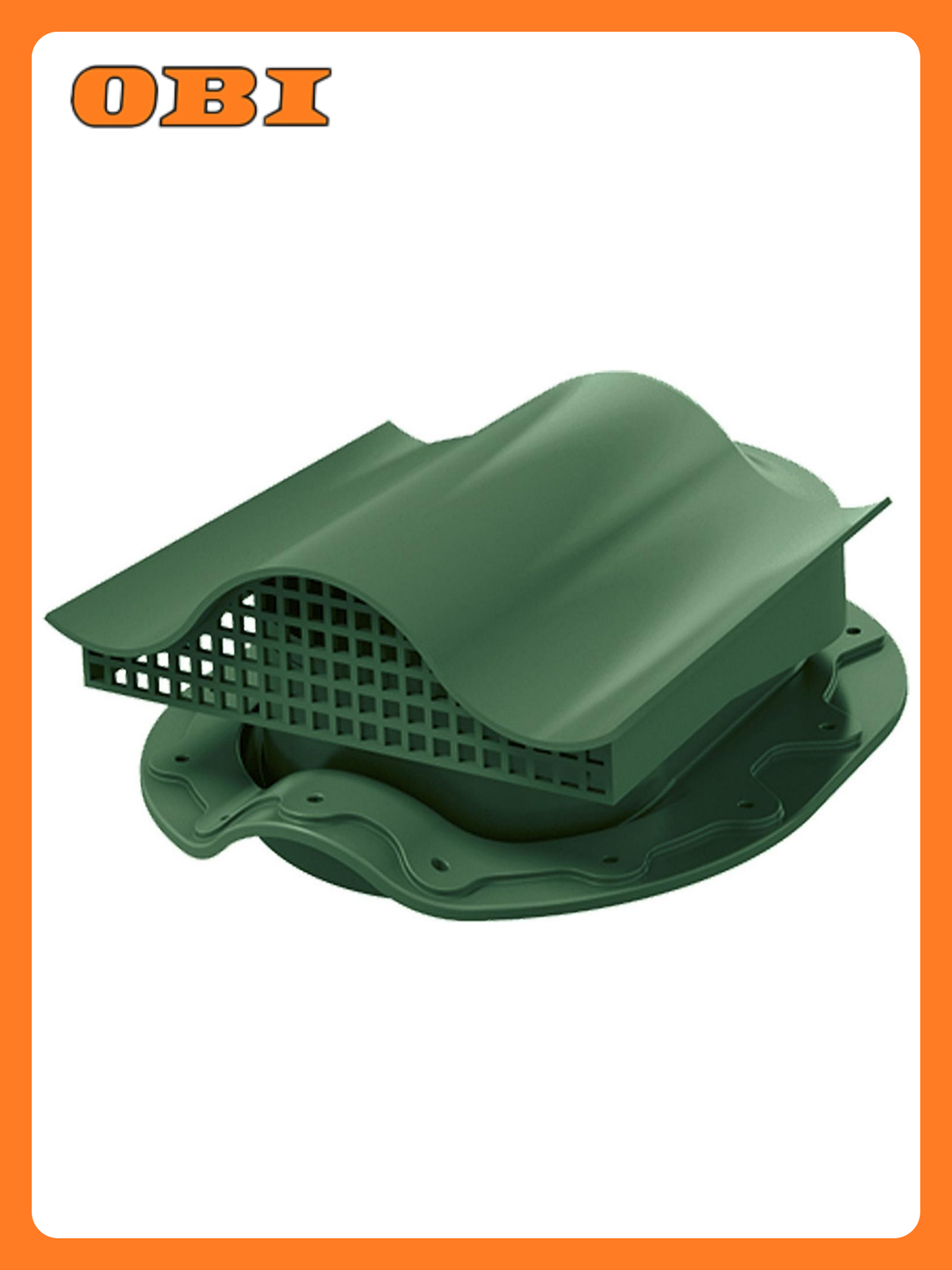 Аэратор технониколь SKAT MONTERREY для скатных кровель зеленый 110x465x530мм