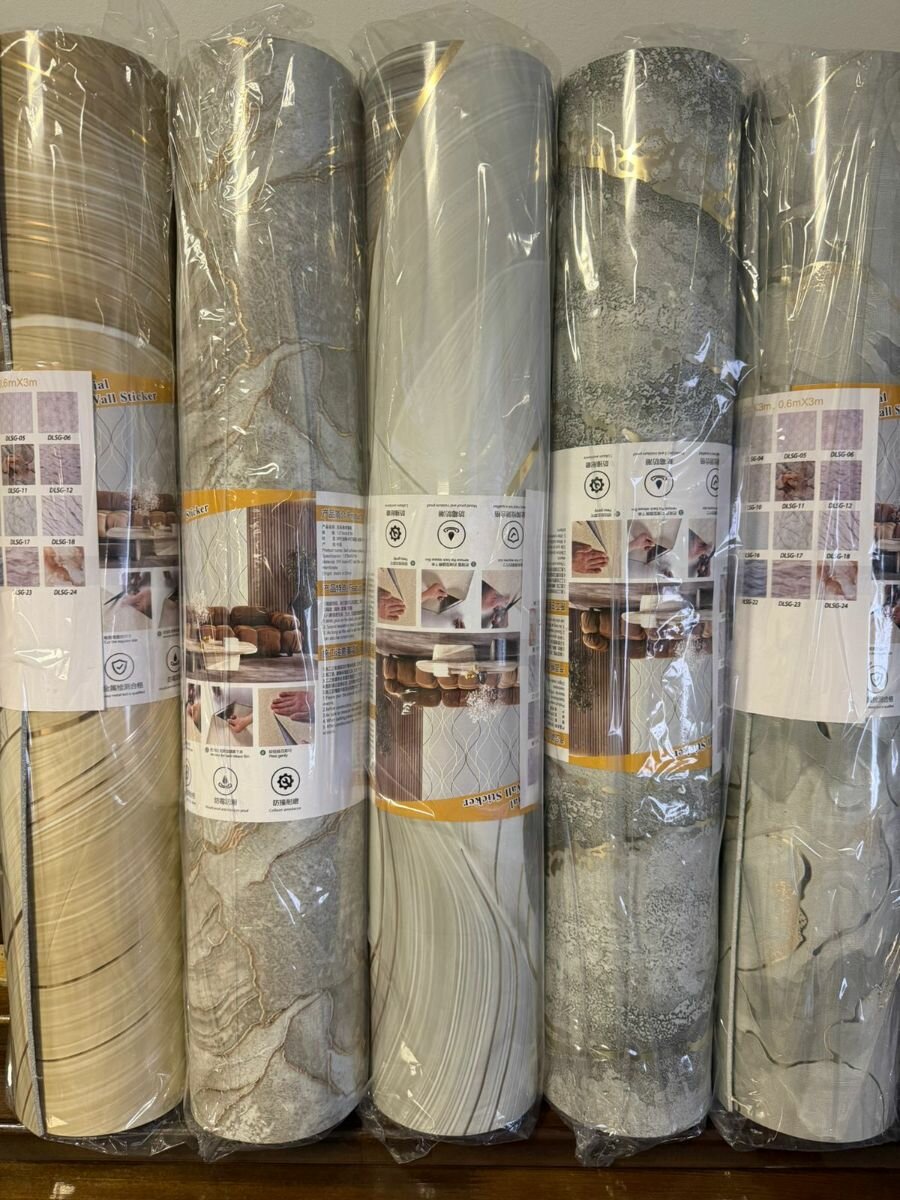 Самоклеящиеся пвх панели-обои в рулоне 0,6мх3м — фото 1