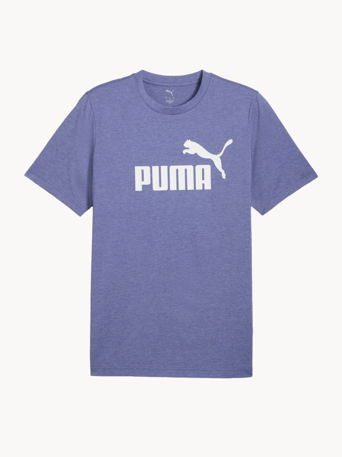 Футболка PUMA Essentials No. 1 Logo Heather, размер XS, синий
