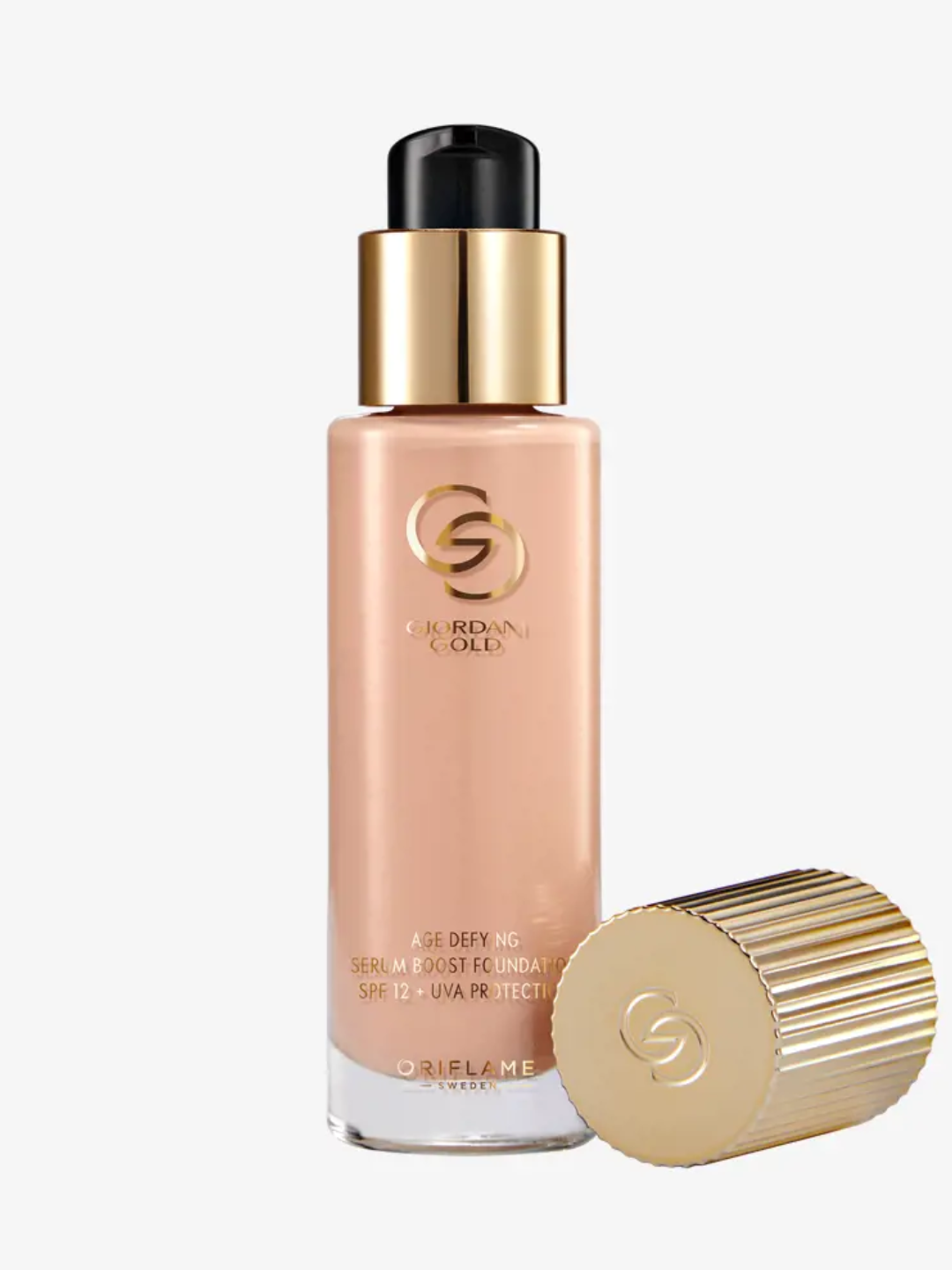 Антивозрастная тональная основа с пребиотической сывороткой Giordani Gold