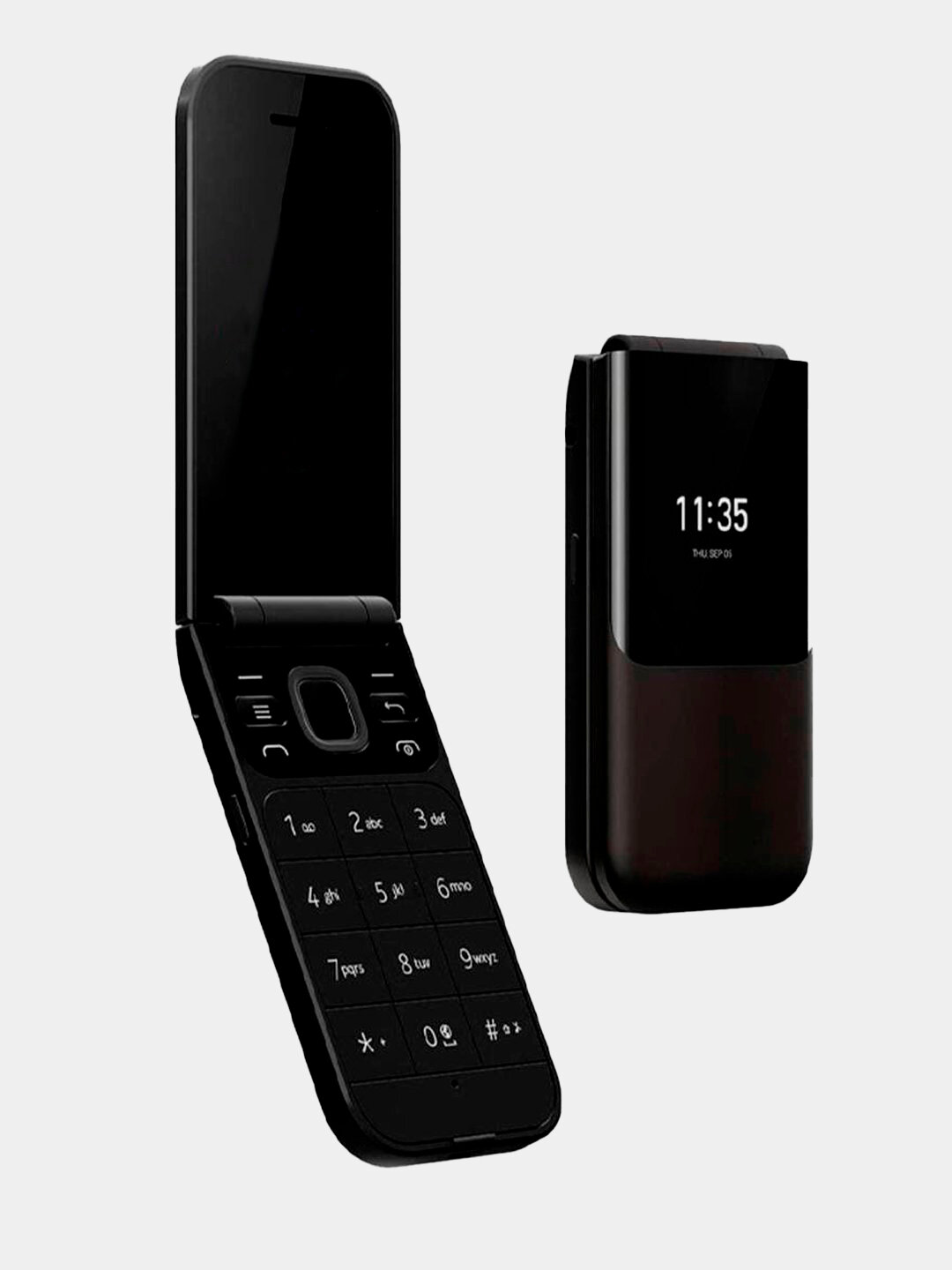 Кнопочный телефон 2720 Flip Dual Sim, TA-1170DS - Черный
