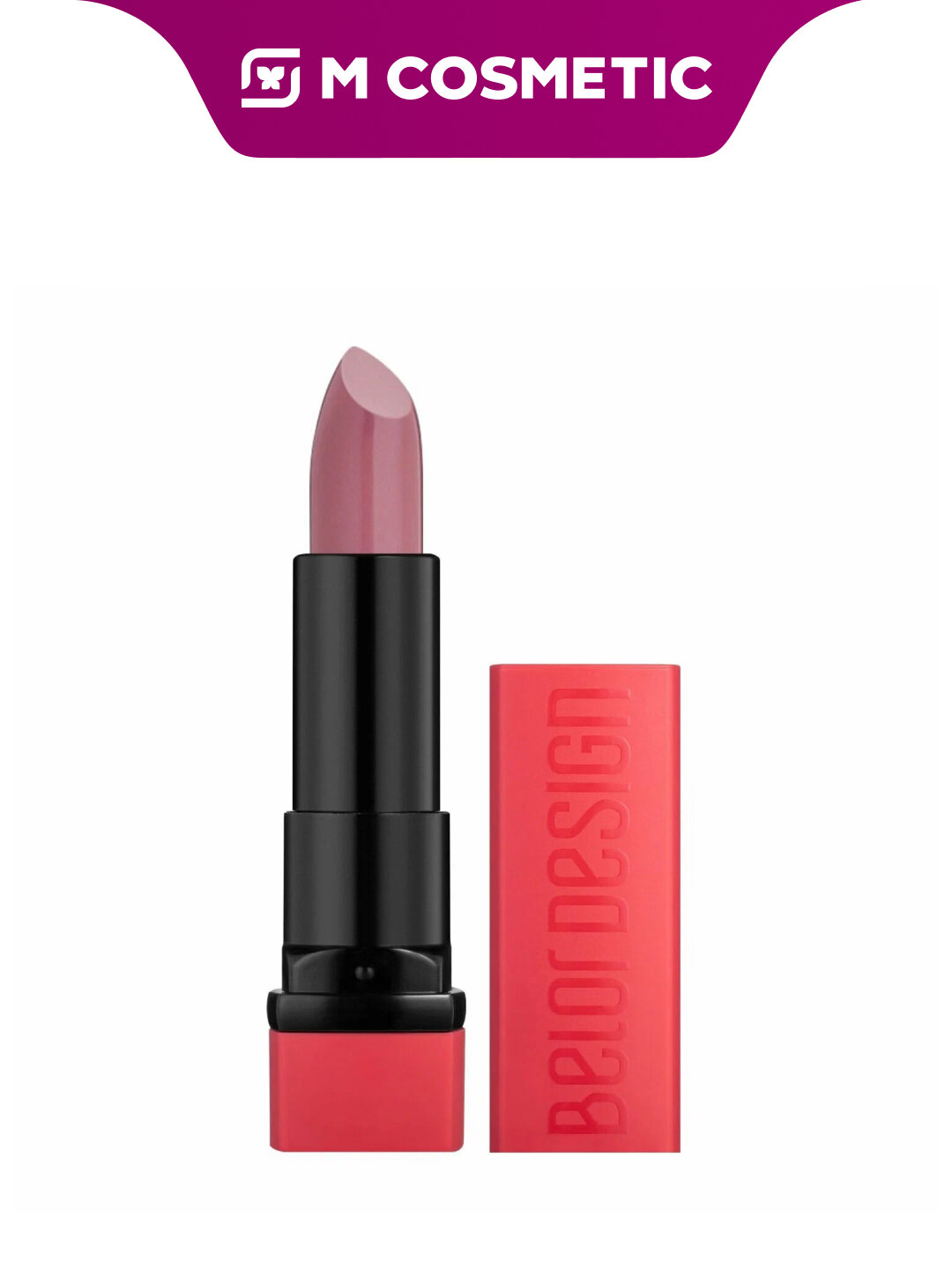 Помада Belor Design Party, тон 46, кремовая текстура, холодный розово-лиловый