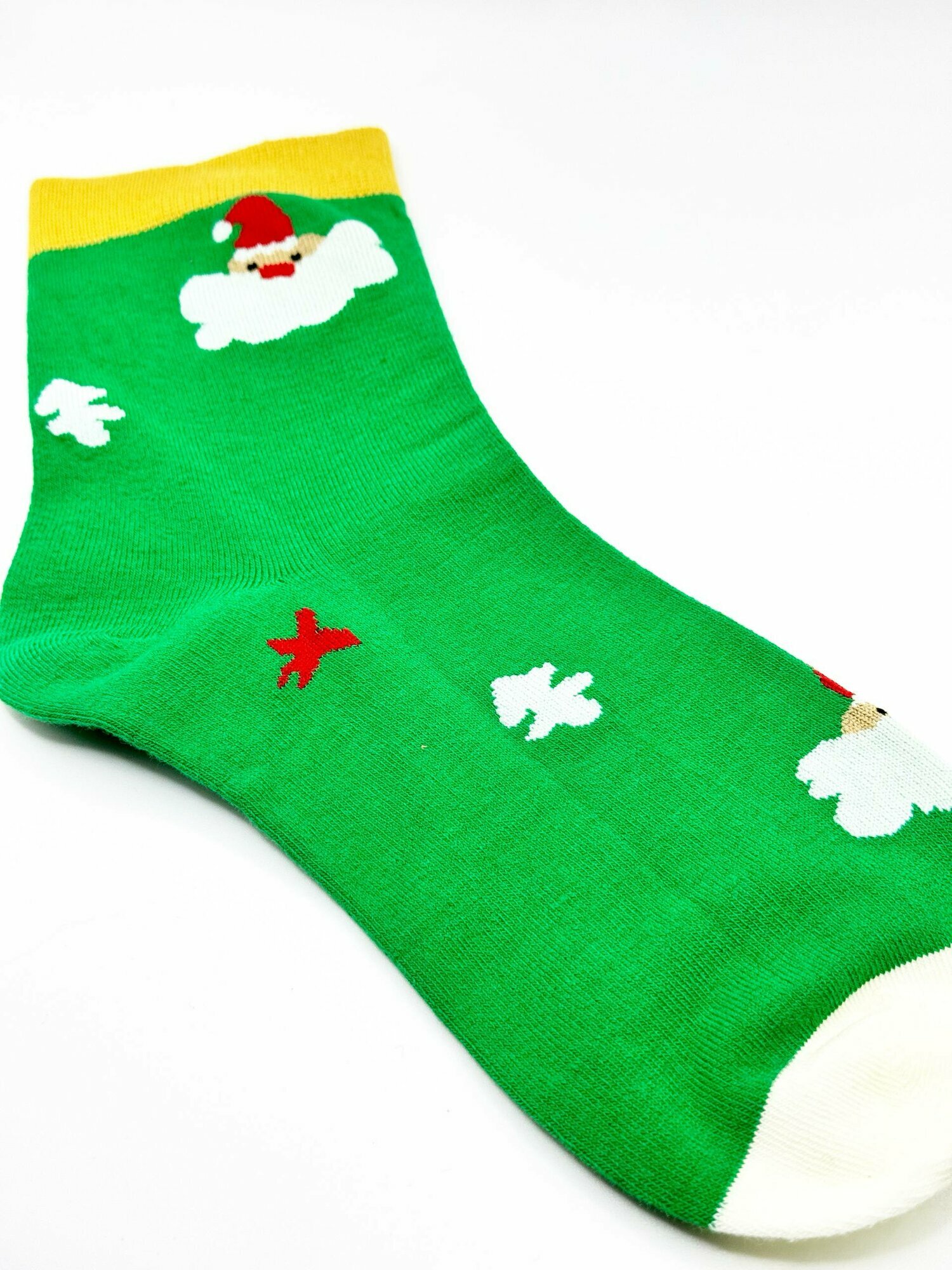 Носки , размер 36-40, зеленый — фото 1