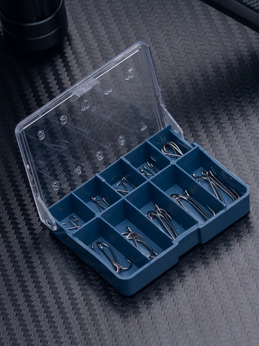 Удочки, 50 крючков в упаковке, размеры 3,4,5,6,7,8,9,10,11,12 — фото 1