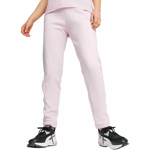 фото Брюки спортивные puma evostripe high-waist pants, размер xl, сиреневый
