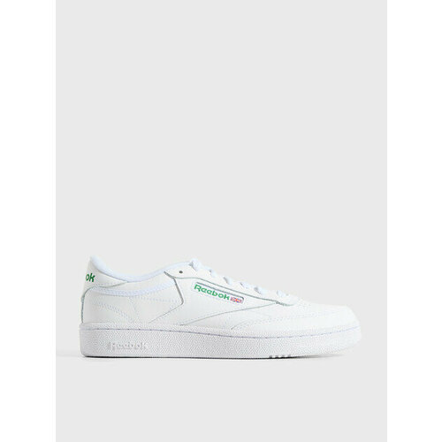 фото Кеды reebok club c 85, размер 40 eu, белый/зеленый