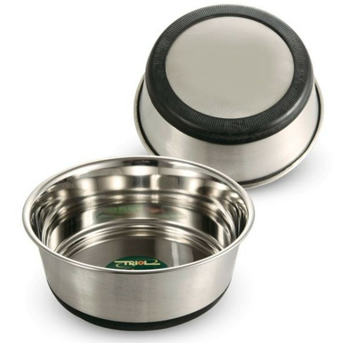 Миска для животных Triol 1641 металлическая на резинке утяжеленная 100л