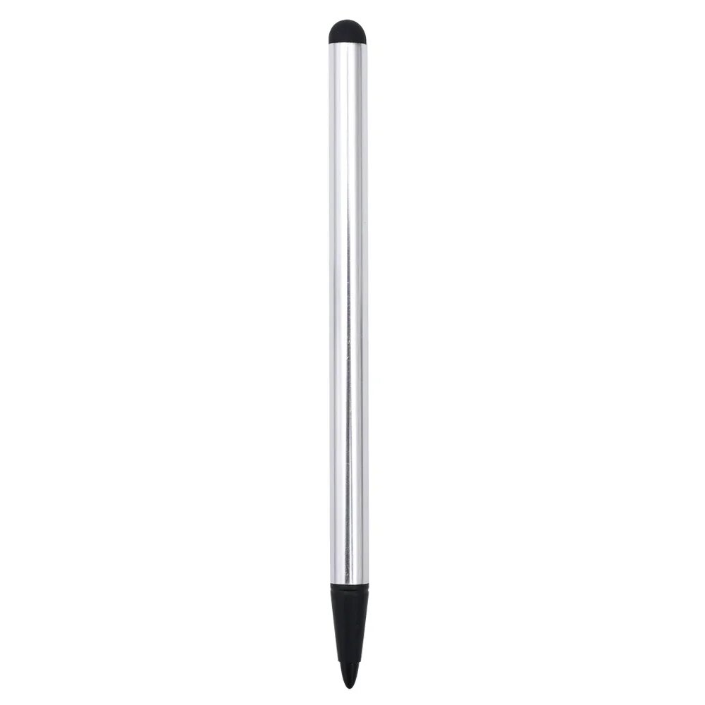 Емкостный/Резистивный Стилус для iPhone iPad Samsung, 1PCS Silver