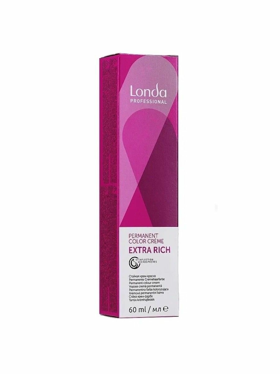 Londa Professional Permanent Color 2/8 Стойкая крем-краска для волос - Сине-черный, 60 мл — фото 1