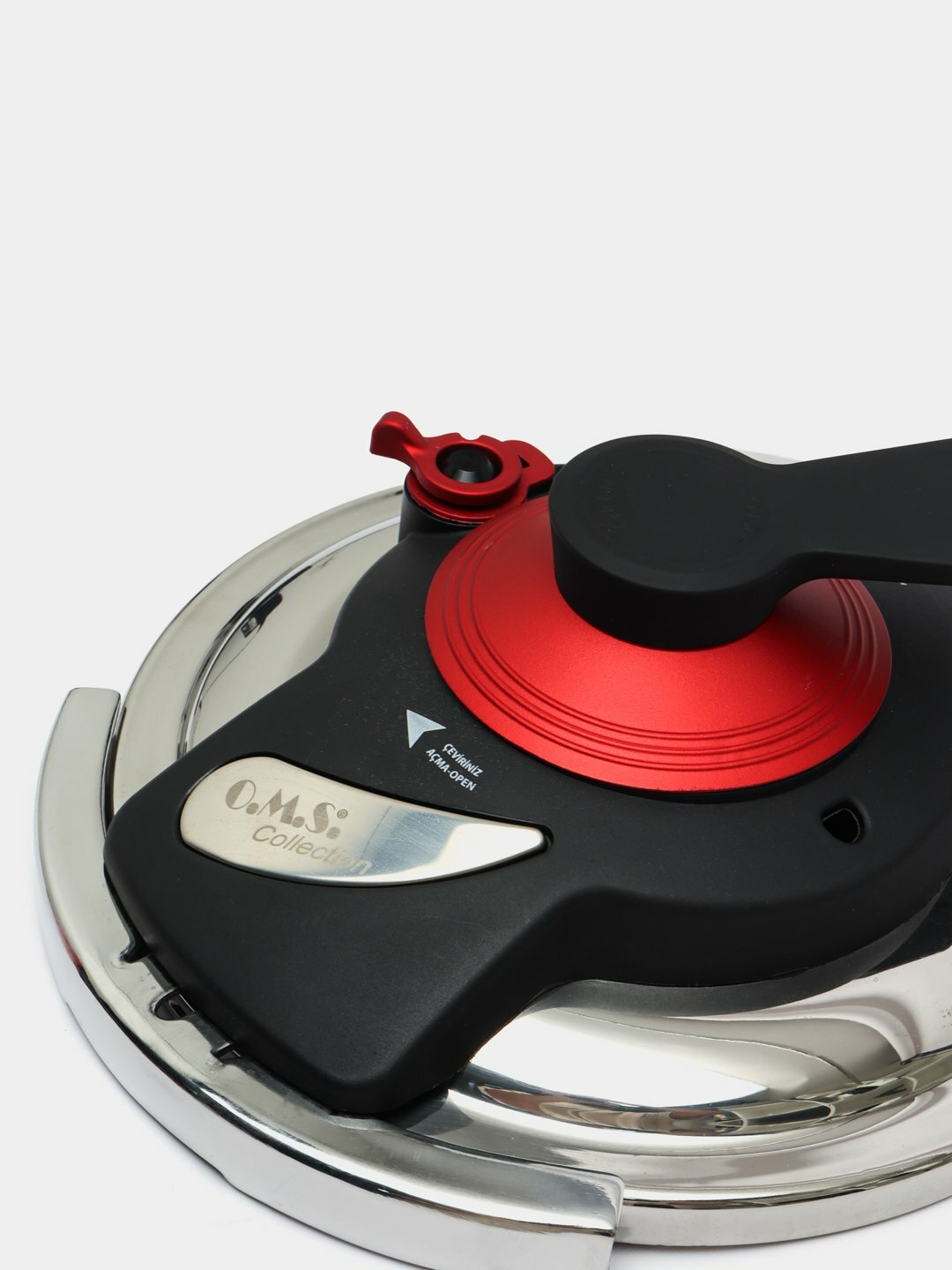 Скороварка O.M.S Collection 5034, нержавейка, 7 л, капсульное дно, для индукции — фото 1