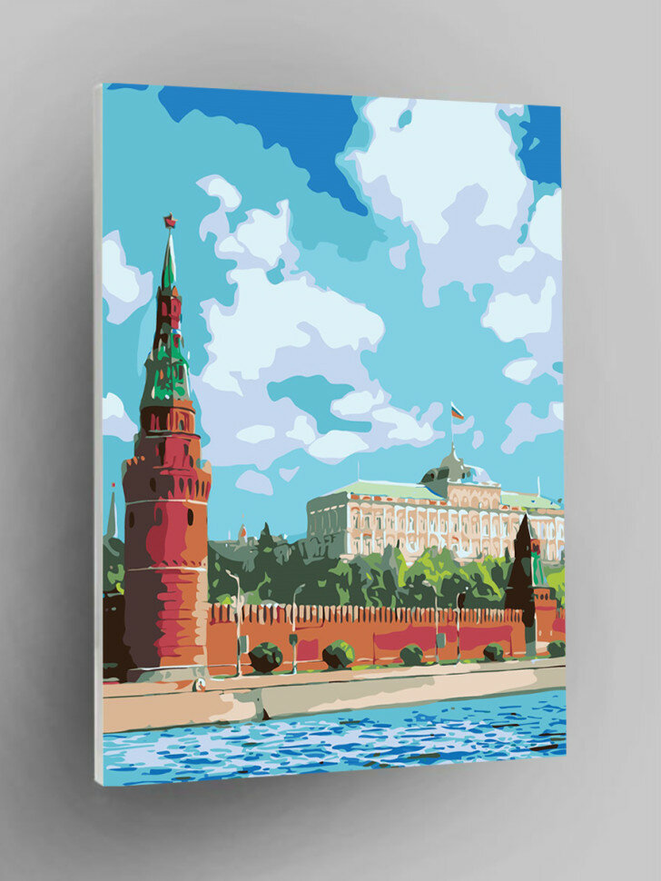 Картина по номерам "Кремль"