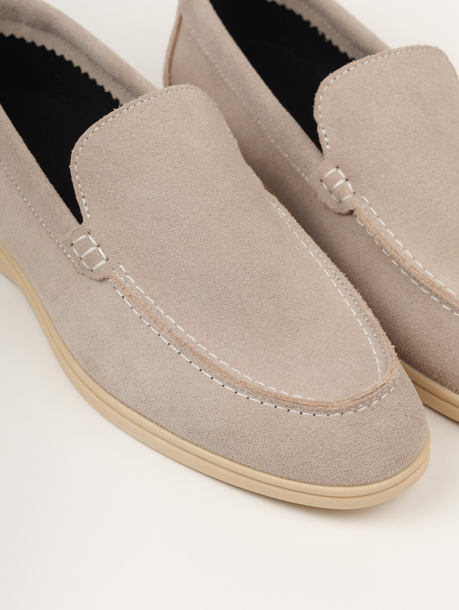 Мокасины , размер 40, бежевый — фото 1