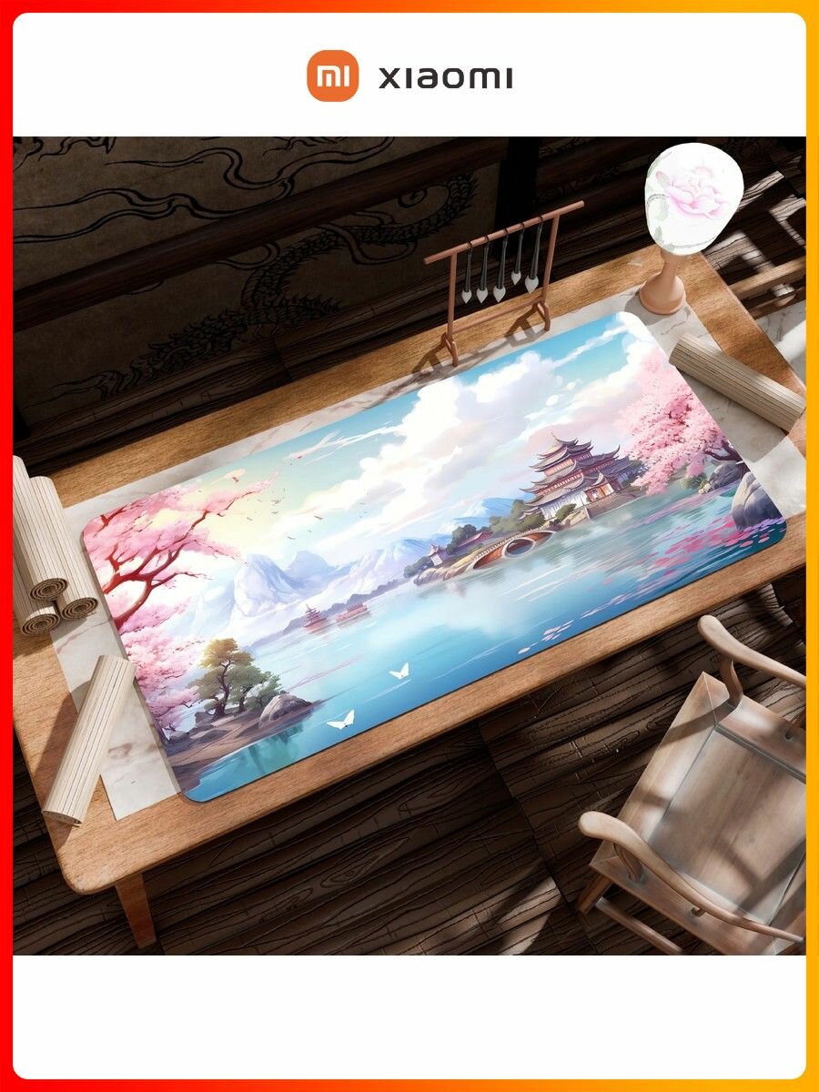 Xiaomi mijia Игровой коврик для мыши/мышки, 900x400x2мм, компьютерный, для стола, большой