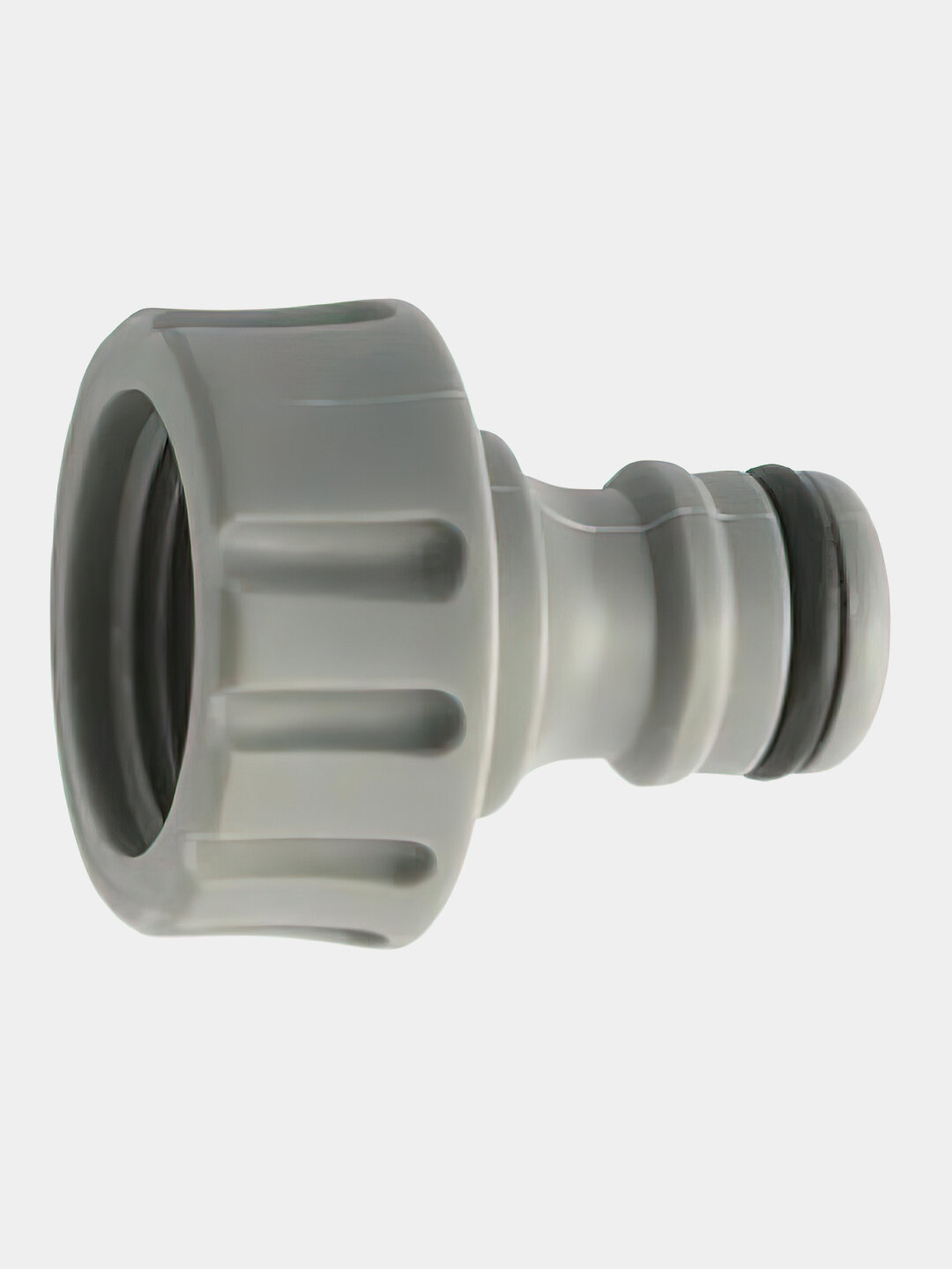 Адаптер HoZelock: прочный пластик, герметичное резьбовое соединение для катушки и шланга — фото 1