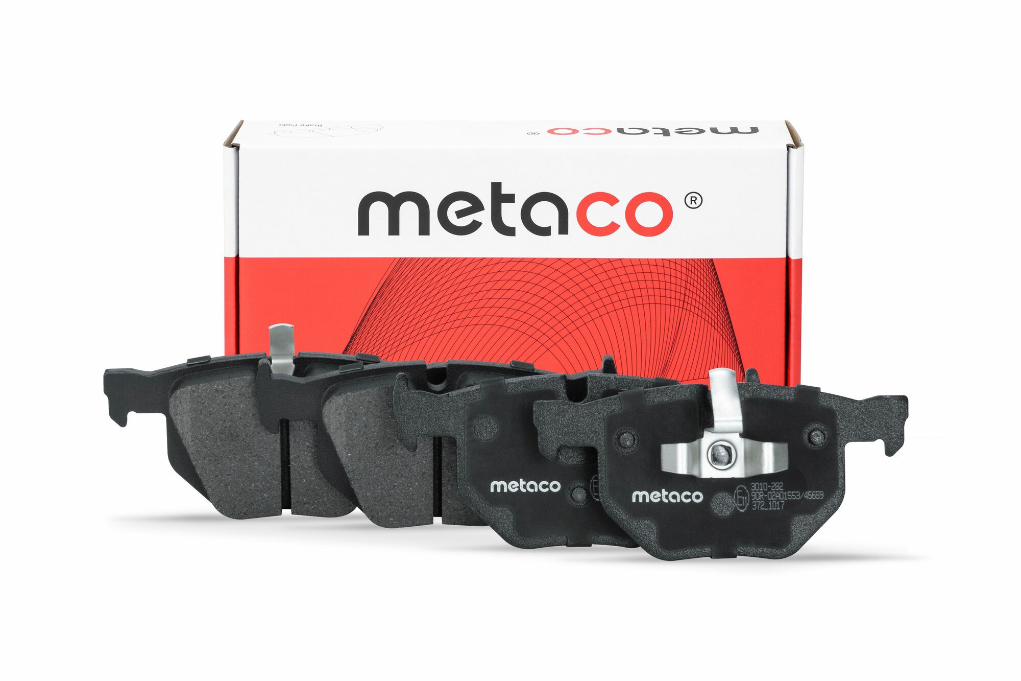 Колодки тормозные дисковые METACO задние, BMW БМВ 3-serie E90/E91, 34116767105, 34212288895, 3010-282, комплект
