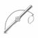Зажим для галстука Diamant online, серебро, 925 проба, родировани...