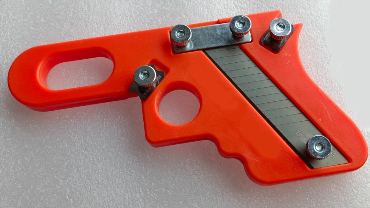 Подрезатель кромки ПВХ до 2мм. с двумя циклями R2 мм. — фото 1