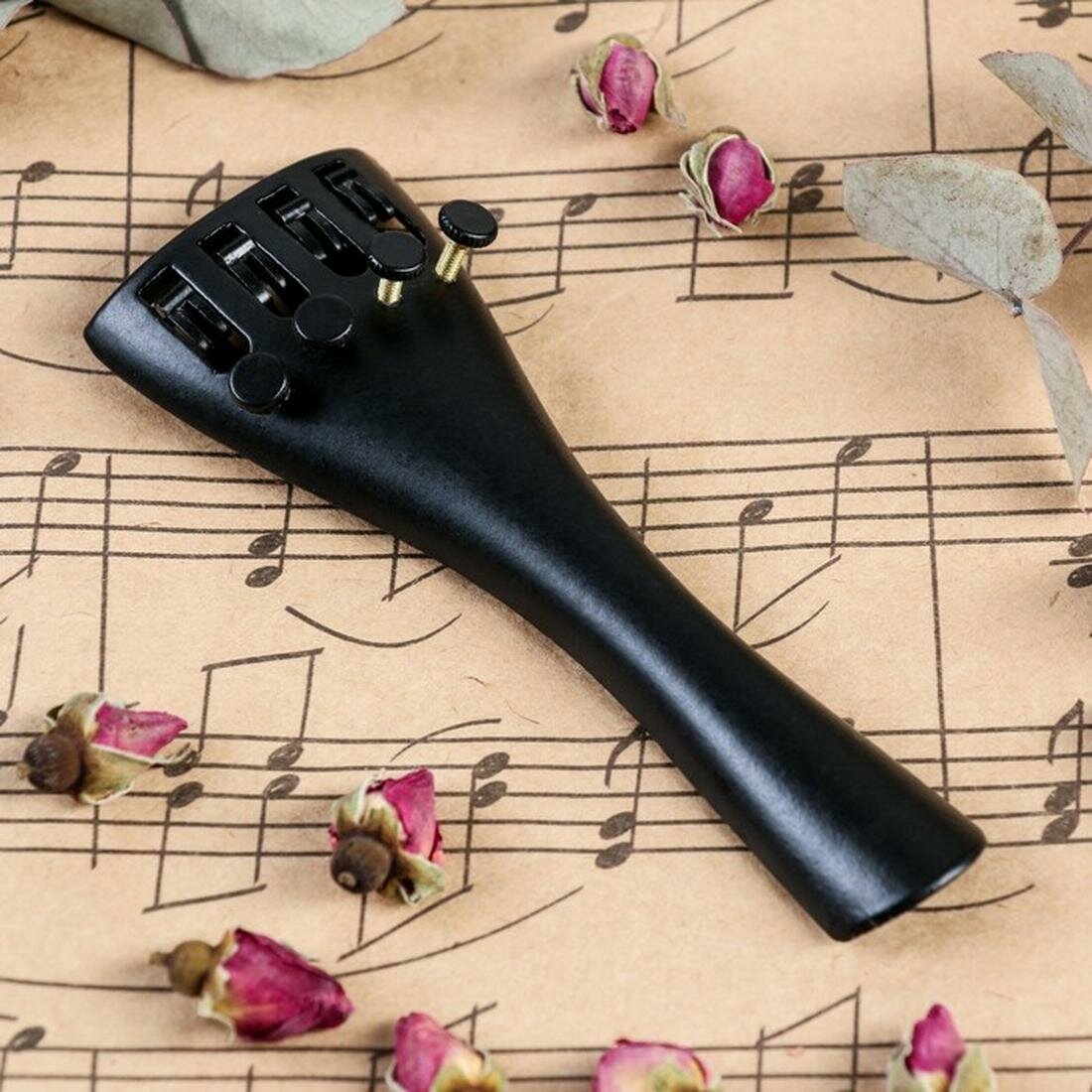 Струнодержатель для скрипки Music Life 4/4, цвет черный, пластик