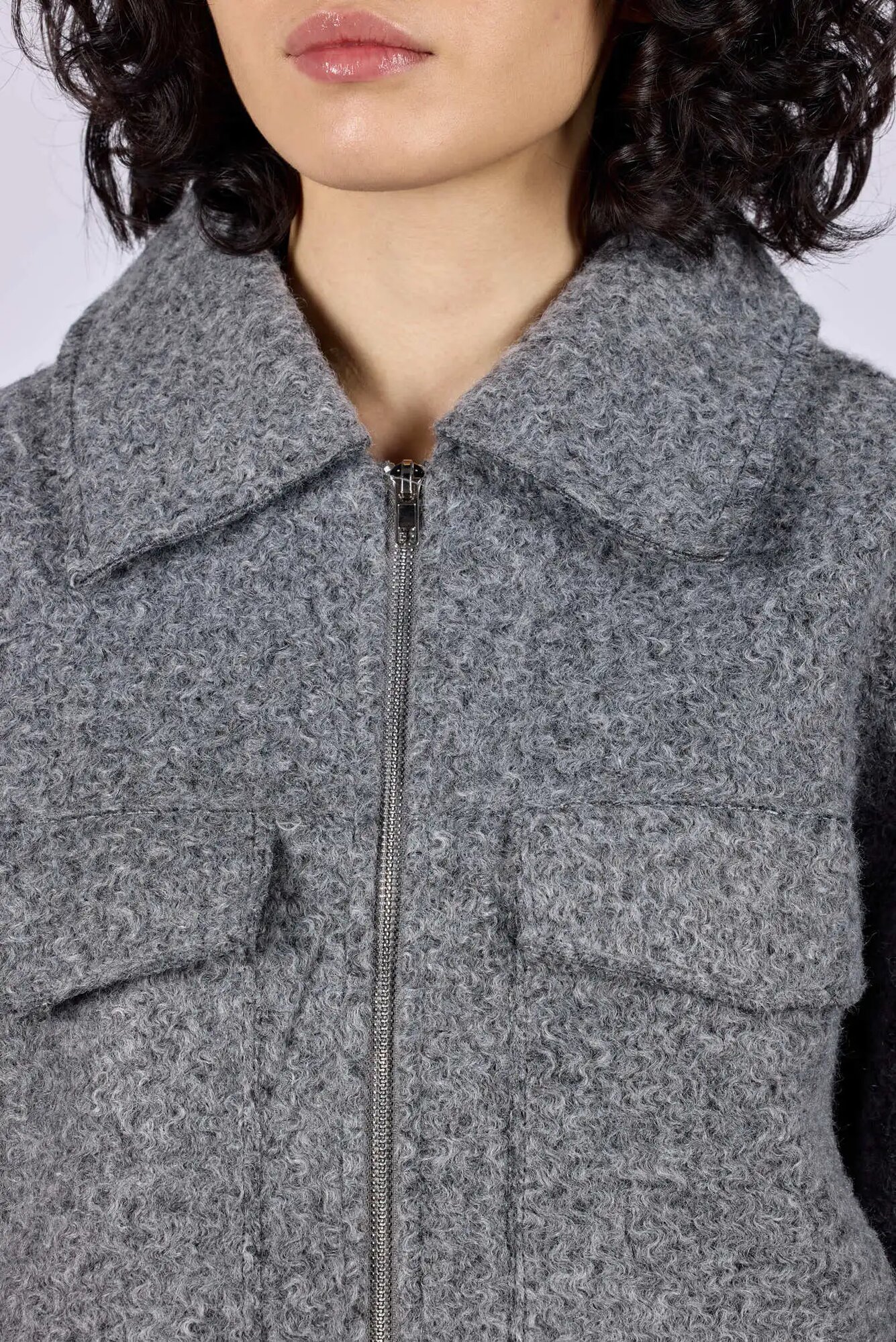 Куртка Selfie, размер M, серый — фото 1