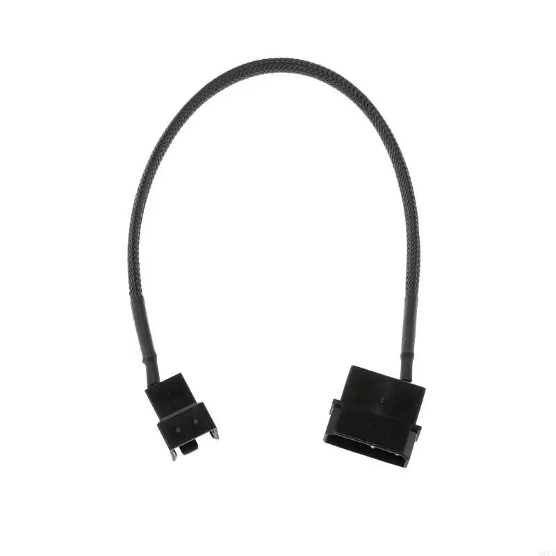 Кабель-адаптер Molex 4-pin на 3/4-pin PWM для вентилятора BGEKTOTH, Black