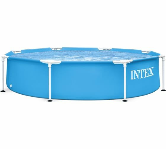 Бассейн Intex "Metal Frame" 28205, каркасный, 244 х 51 см, объем 1828 л — фото 1