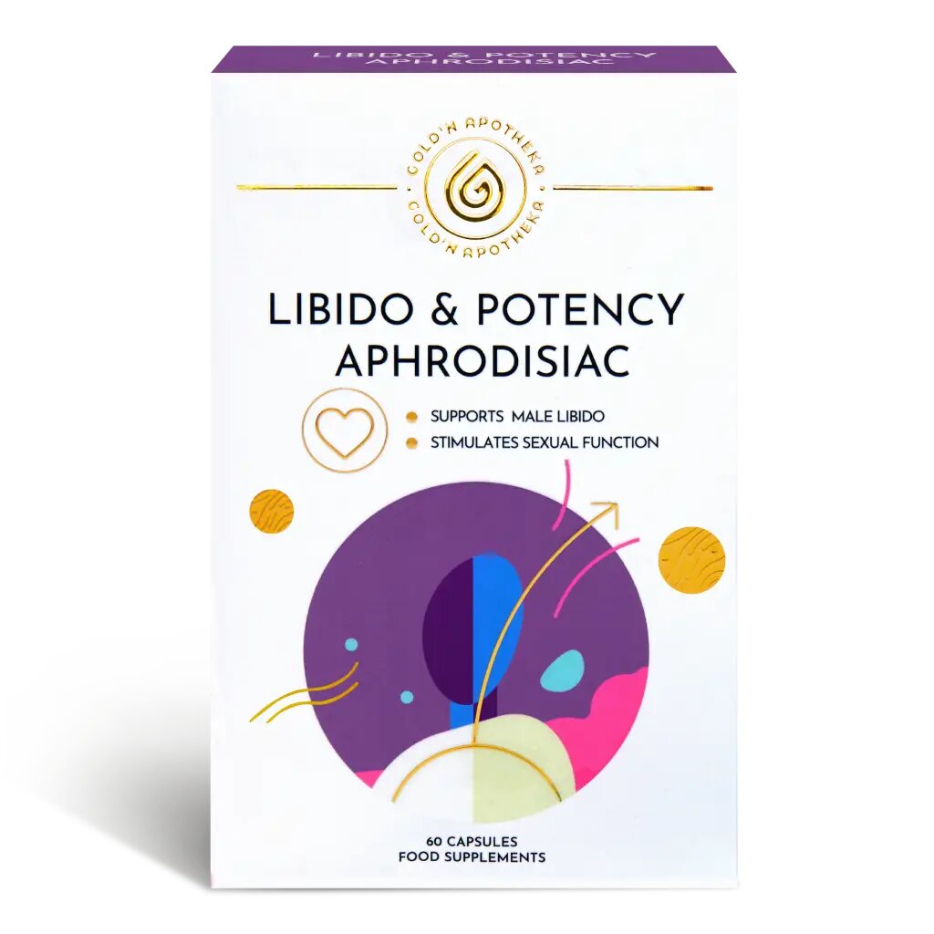 Gold'n Apotheka Libido&Potency Aphrodisiac 30/60/90 Стронг мэн (Strong man) капсулы массой 600 мг 60 шт