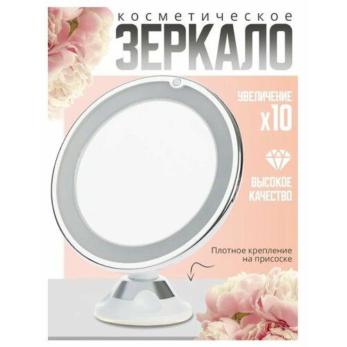 Увеличивающее косметическое зеркало NextStore с LED подсветкой 1100₽