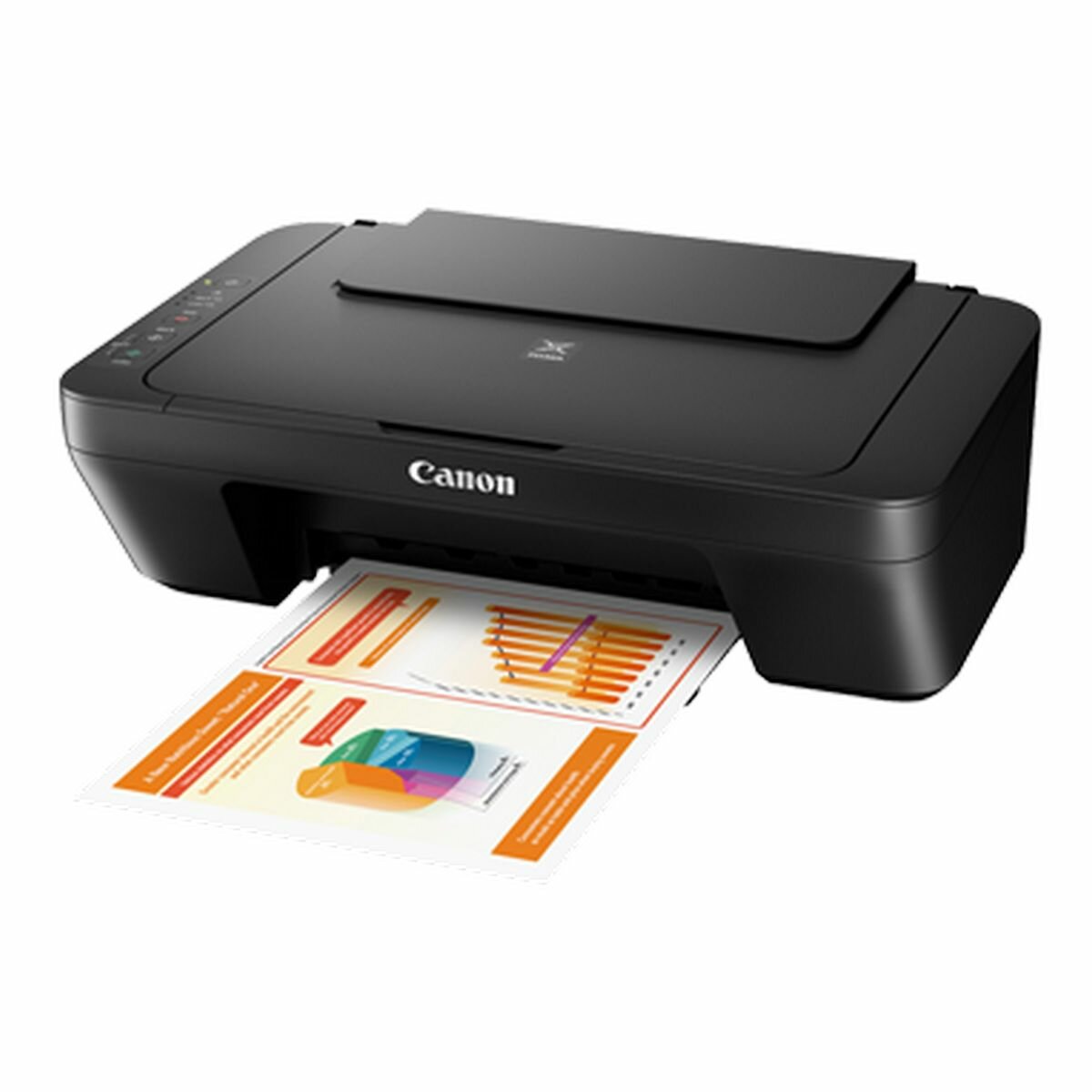 МФУ Canon Pixma MG2570S, A4, цветная печать, черное (0727C019) — фото 1