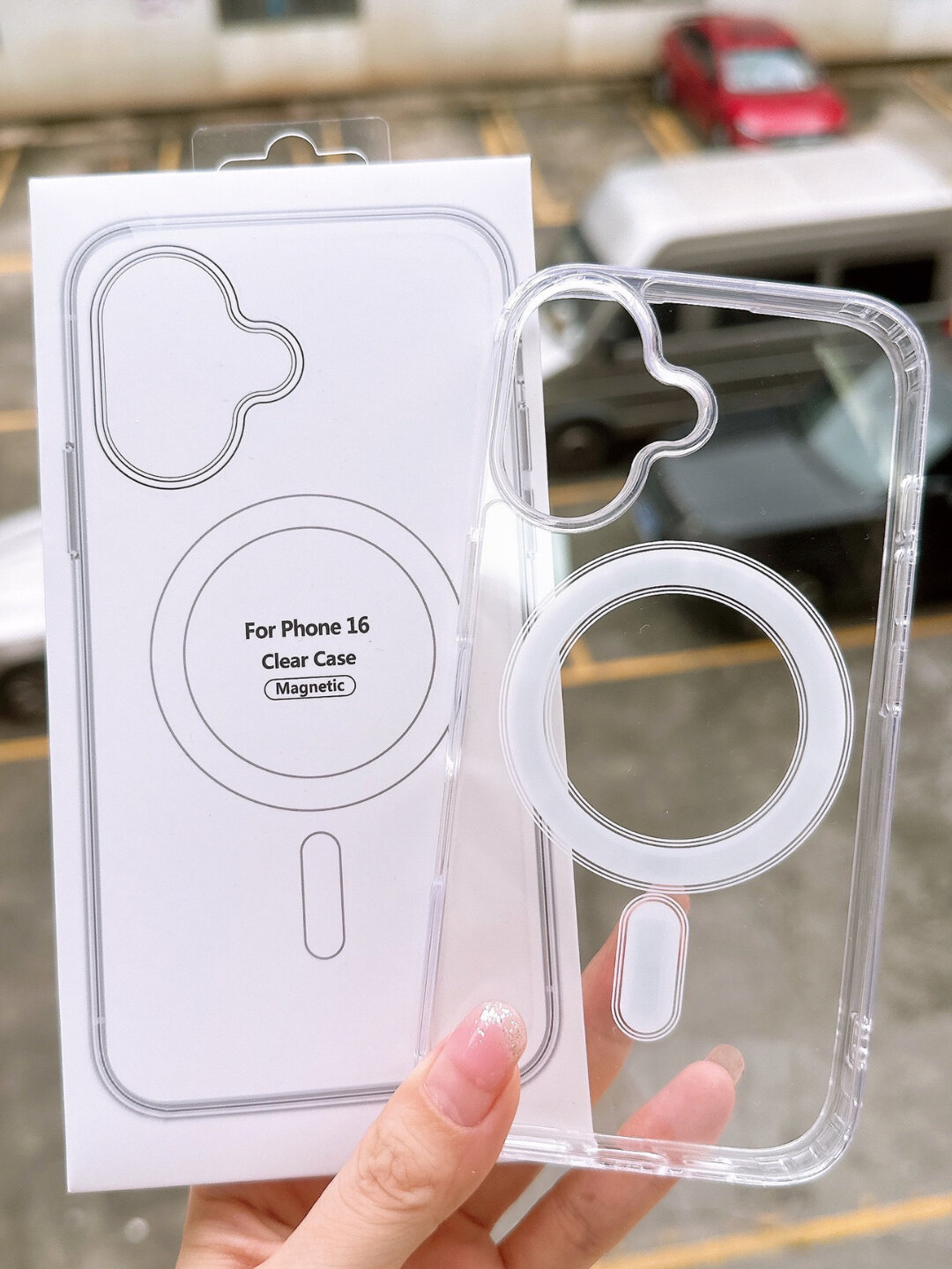 Чехол MagSafe, для iPhone XR прозрачный — фото 1