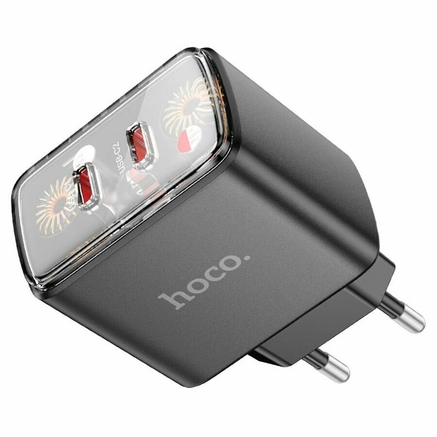 СЗУ HOCO CS43A Smart PD45W(2C) EU (черный)