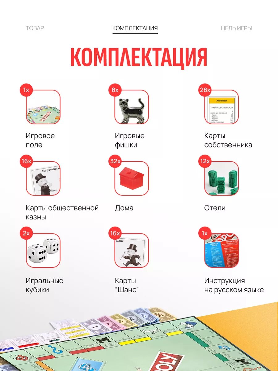Монополия для всей семьи классическая — фото 1