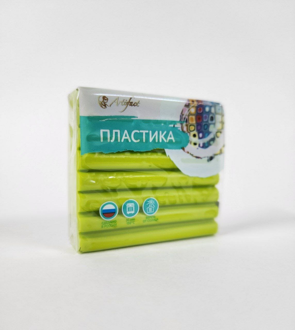 Полимерная глина "Артефакт" 154 оливковый 56 грамм.