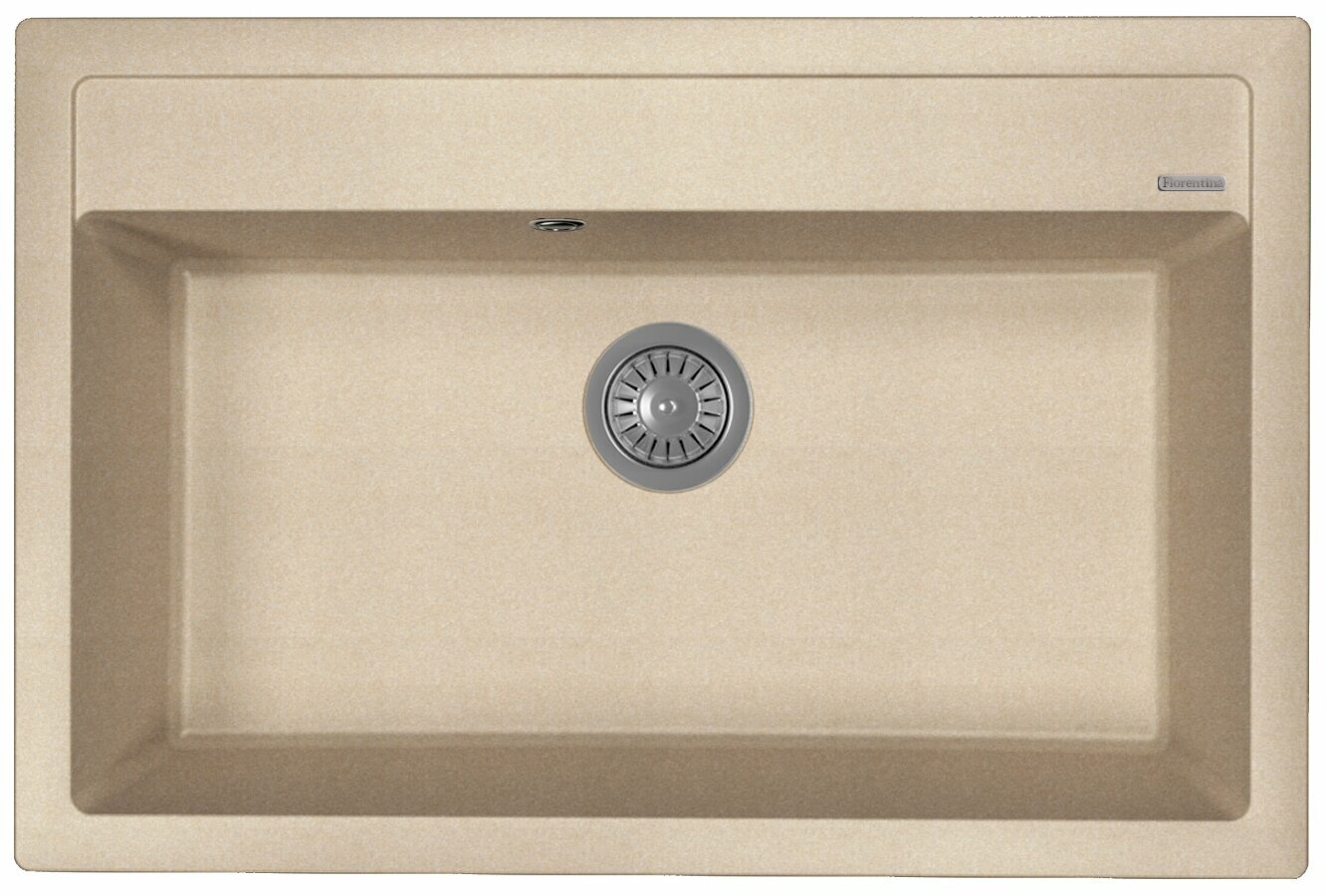 Кухонная мойка Florentina Липси 770 песочный 20.440. E0770.107