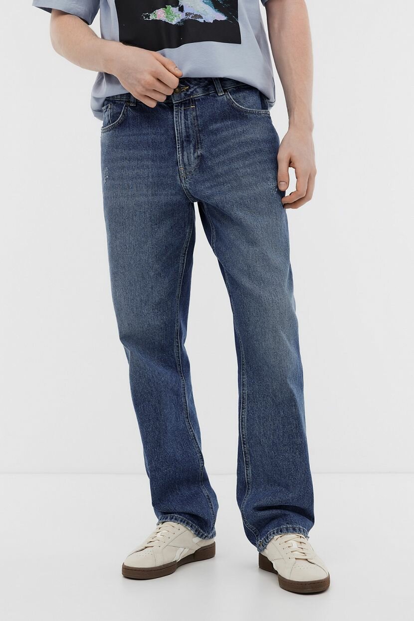 Джинсы классические Baon B8024010, размер 36, Blue denim