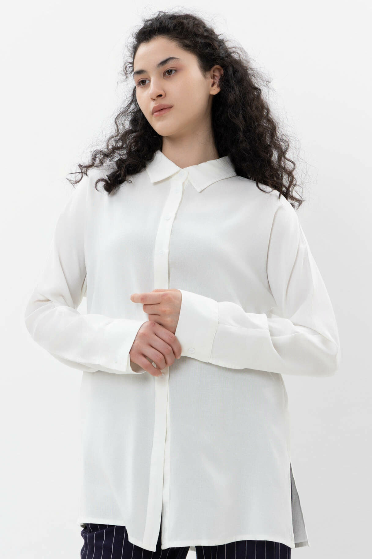 Блуза TERRA PRO, размер M, white