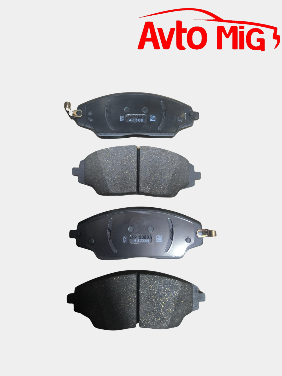 Передние тормозные колодки GENERAL MOTORS, для Chevrolet Cobalt — фото 1