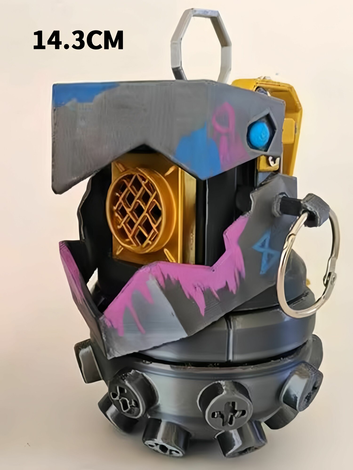 Фигурка гранаты Джинкс, Jinx arcane grenade, League of Legends, косплей LOL