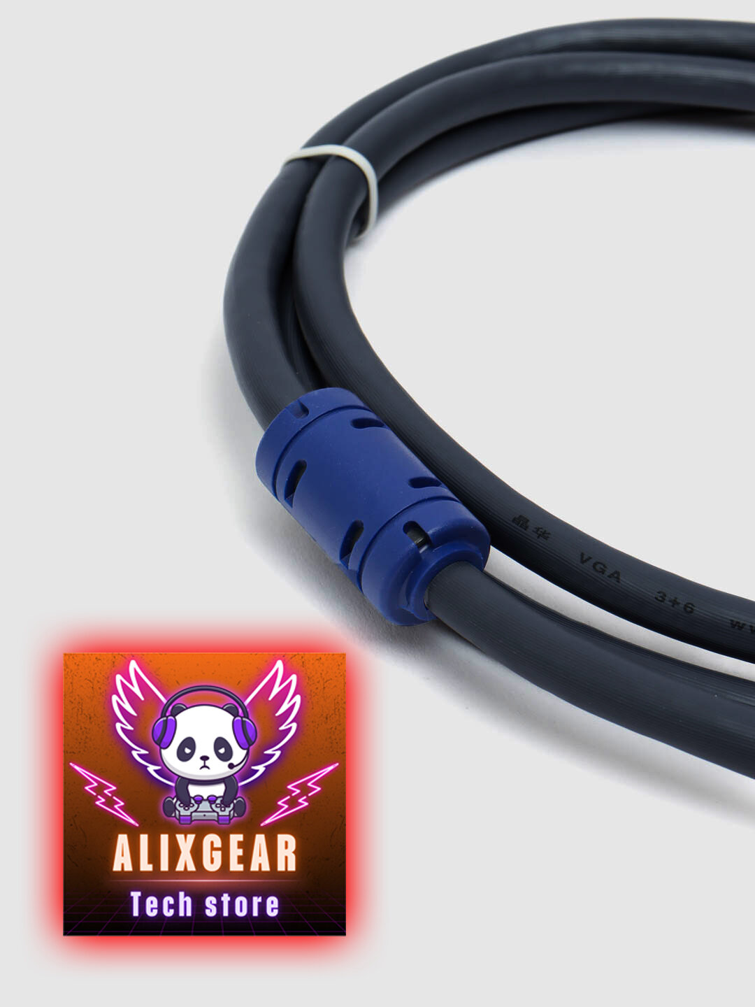 Кабель Ultra VGA Plug - VGA Plug, 1.5 м — фото 1