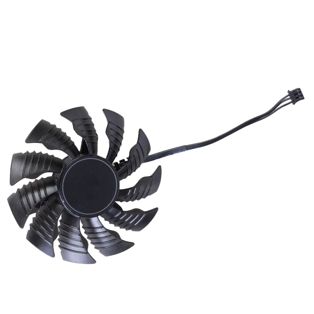 80 мм 3Pin PLA09215S12H DC12V 0.5A Вентилятор Графического процессора для GTX1650 1630 MINI ITX OC Вентилятор Охлаждения Видеокарты