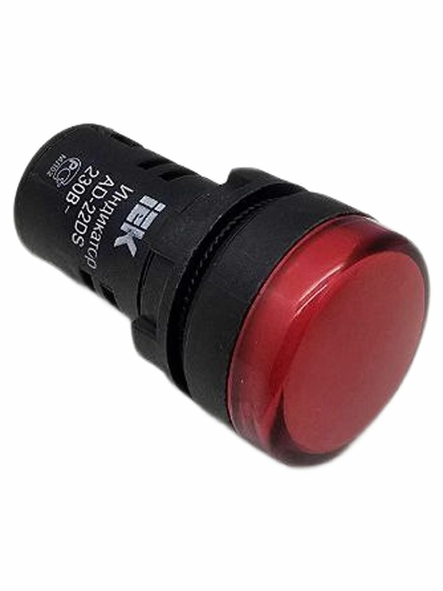 AD-22DS "IEK" Арт. BLS10-ADDS-230-K04, Матрица светодиодная, d22mm, цилиндр красный, 230В