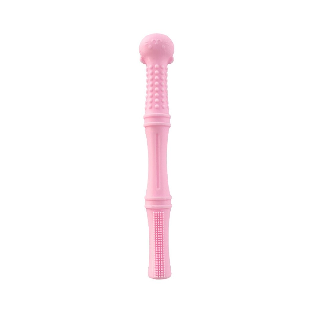 Silicone Baby Teether Tubes Toddler Hollow Teether Toys for Baby Chew Straws Toy Infant Newborn Teething Relief Molars