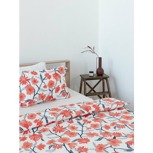 Постельное белье 2 сп Бали/ALVINE KVIST, поплин, пододеяльник 200х200, наволочки 50x70 (2 шт), Feresa Hygge, аналог Икеа