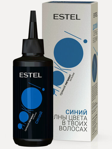 Изображение товара Пигмент прямого действия для волос ESTEL Ярко оттеночный бальзам синий 150 мл