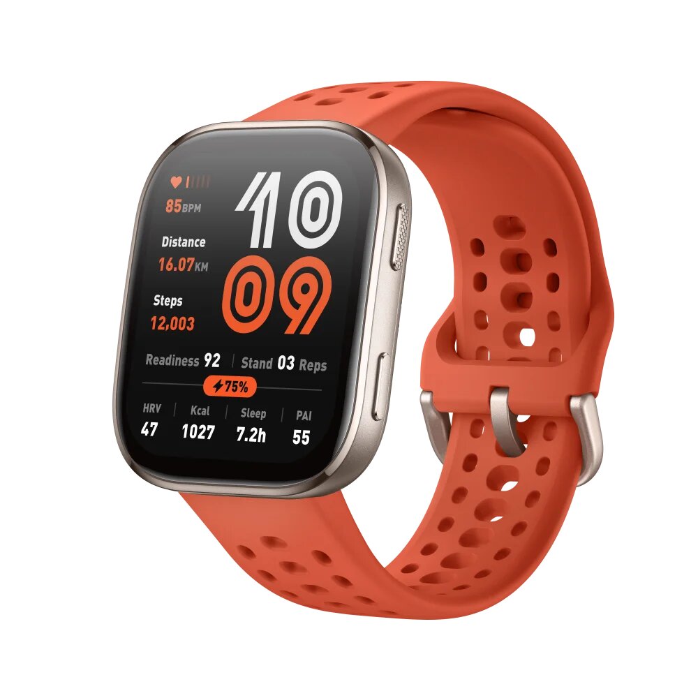 Оригинальные 2025 новые умные часы Amazfit Bip 6, дисплей 1,97 дюйма, аккумулятор 14 дней, 140 режимов тренировки, GPS, умные часы для телефона Android IOS, red, original bip 6