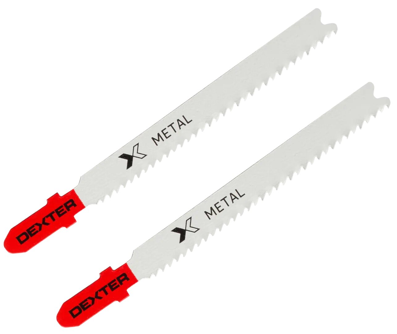 Пилка для электролобзика по металлу Dexter T118B чистый рез 68 мм 2 шт.