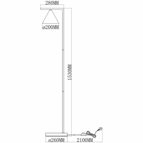Картинки Торшер Moderli V11593-1F Omaha