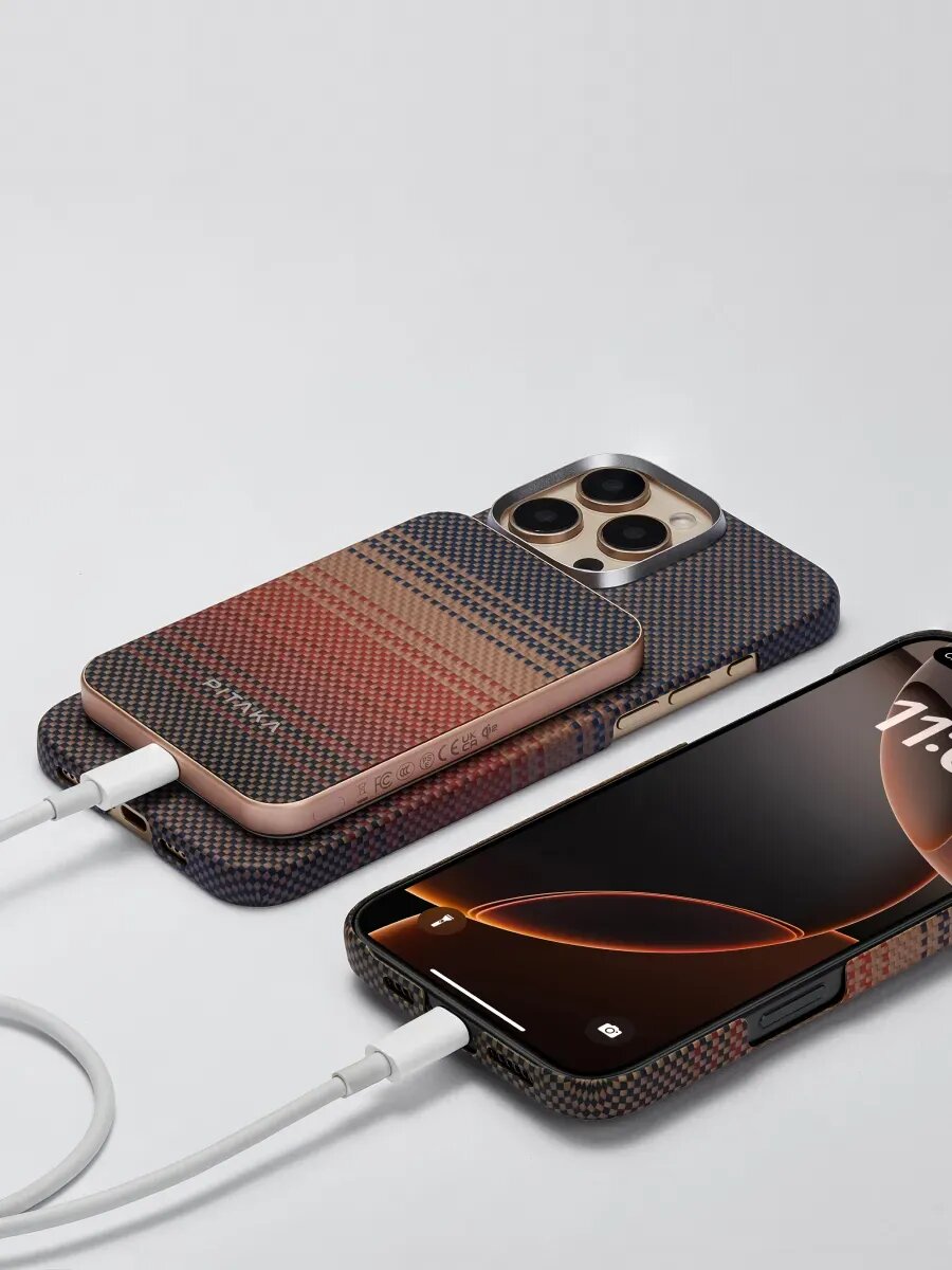 Беспроводное зарядное устройство Pitaka Power Bank Qi2 — фото 1