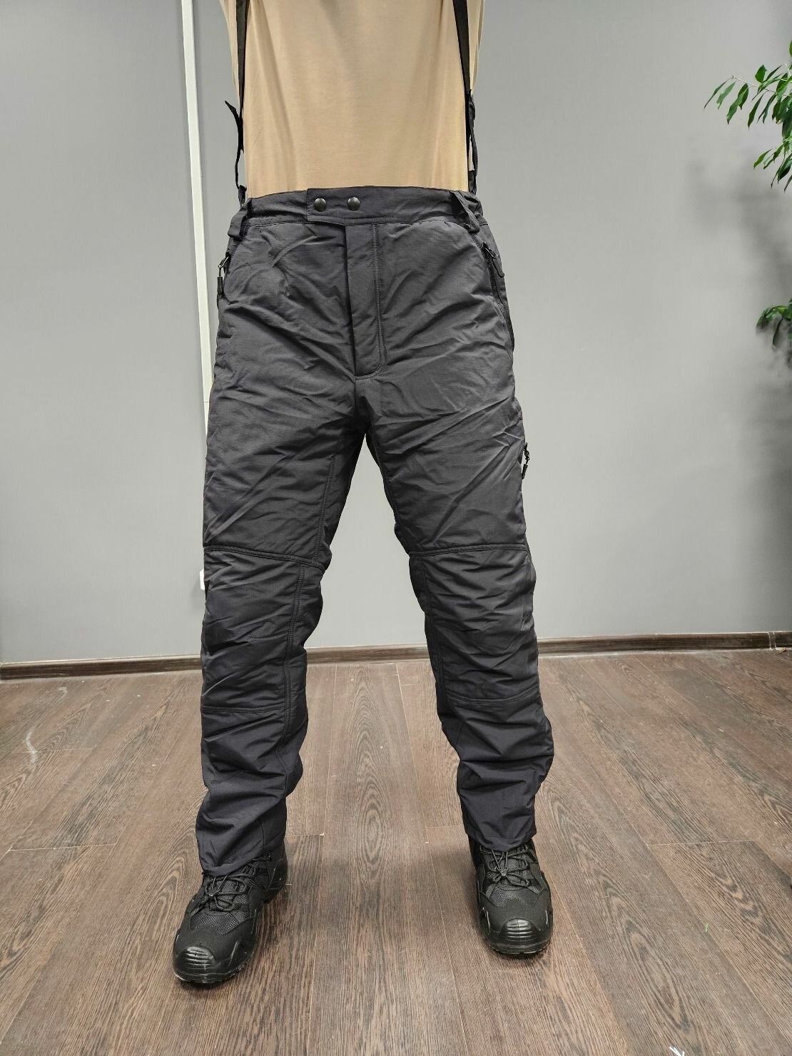 Брюки классические БАРС размер 60 рост 5 (180-185) черный/черный