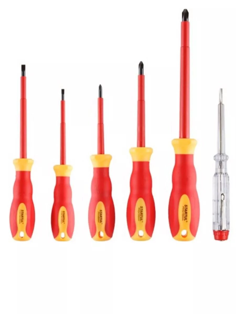 Набор отверток диэлектрических STARTUL Master 6 предметов (ST3051-6)